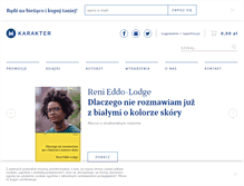 Tablet Screenshot of karakter.pl